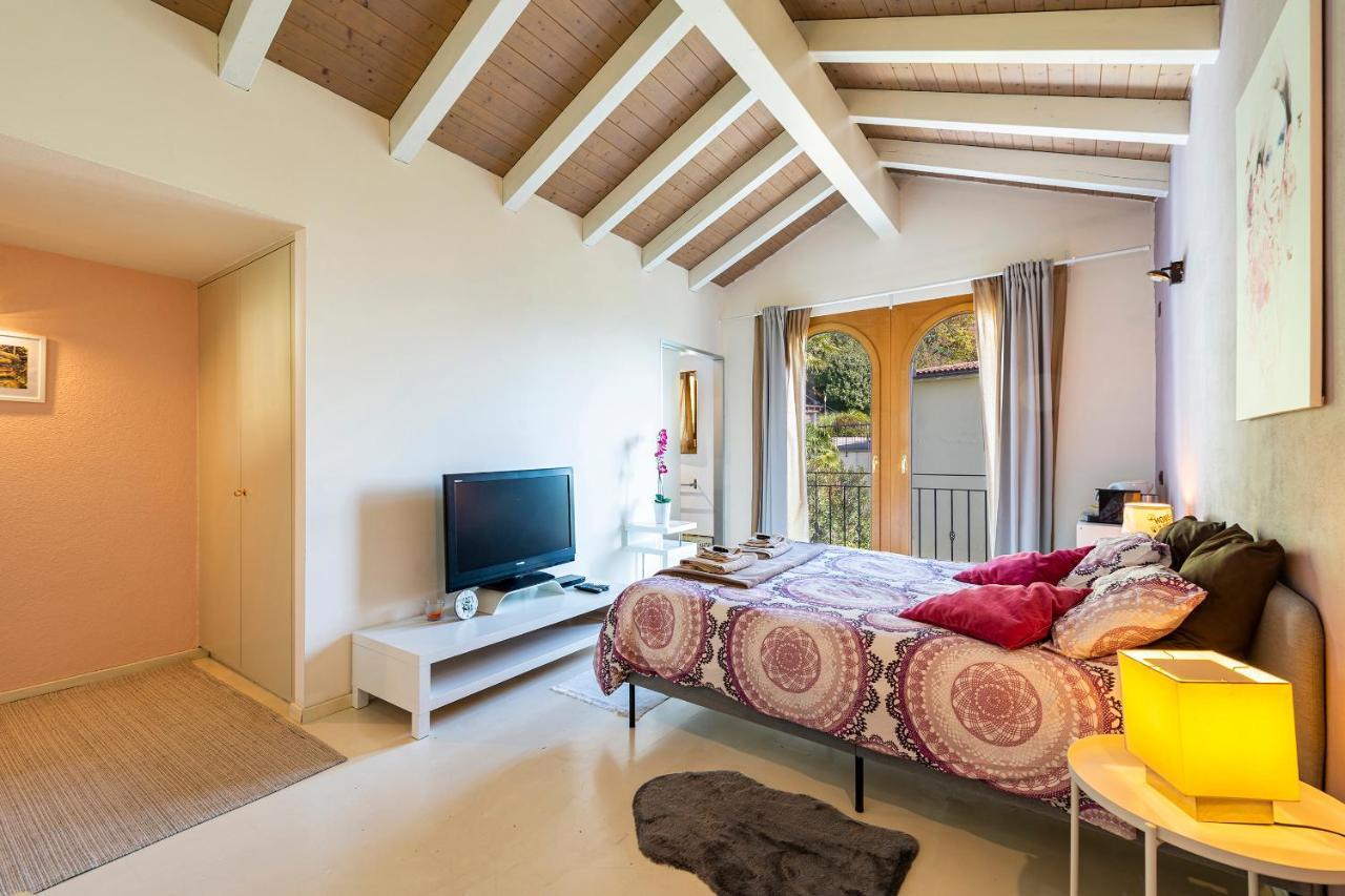 Casa Luna - Wonderful Lake View Brione sopra Minusio Buitenkant foto